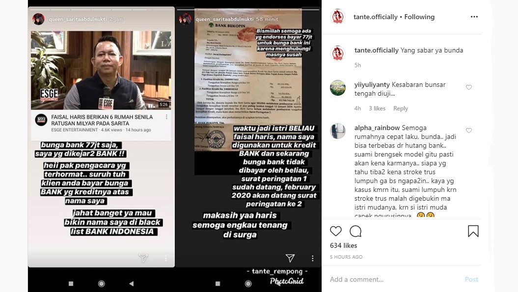 Sarita Abdul Mukti \'Tampar\' Kuasa Hukum Faisal Harris dengan Bukti Ini Tuai Respons Tak Terduga