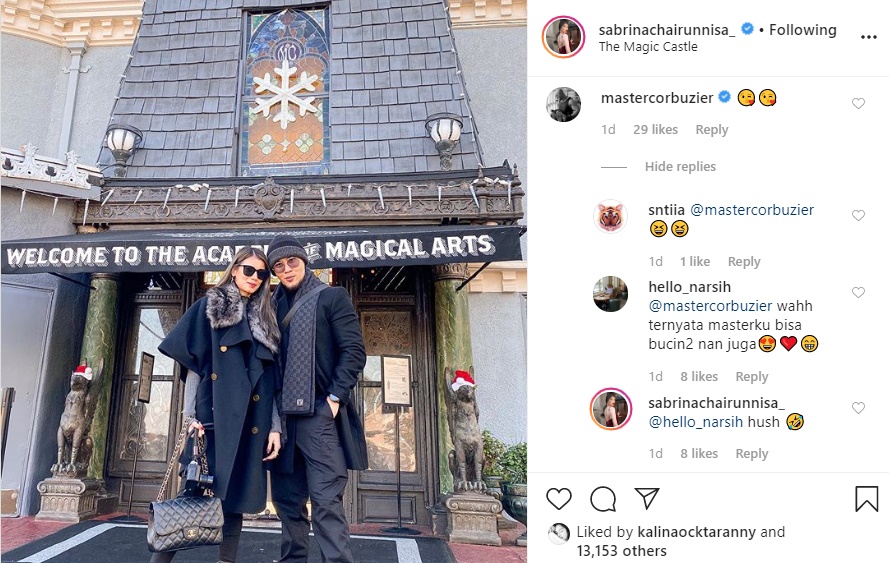 Dipuji Setinggi Langit oleh Sabrina Chairunnisa, Balasan Deddy Corbuzier Curi Perhatian