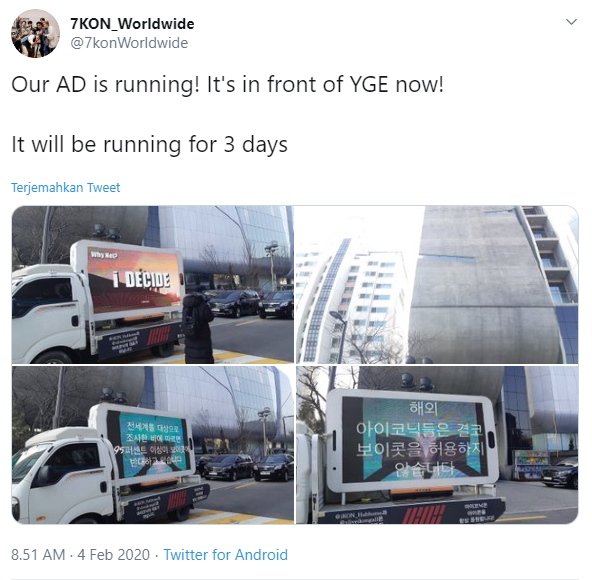 Dukung Comeback iKON, Fans Internasional Sampai Lakukan Hal Ini