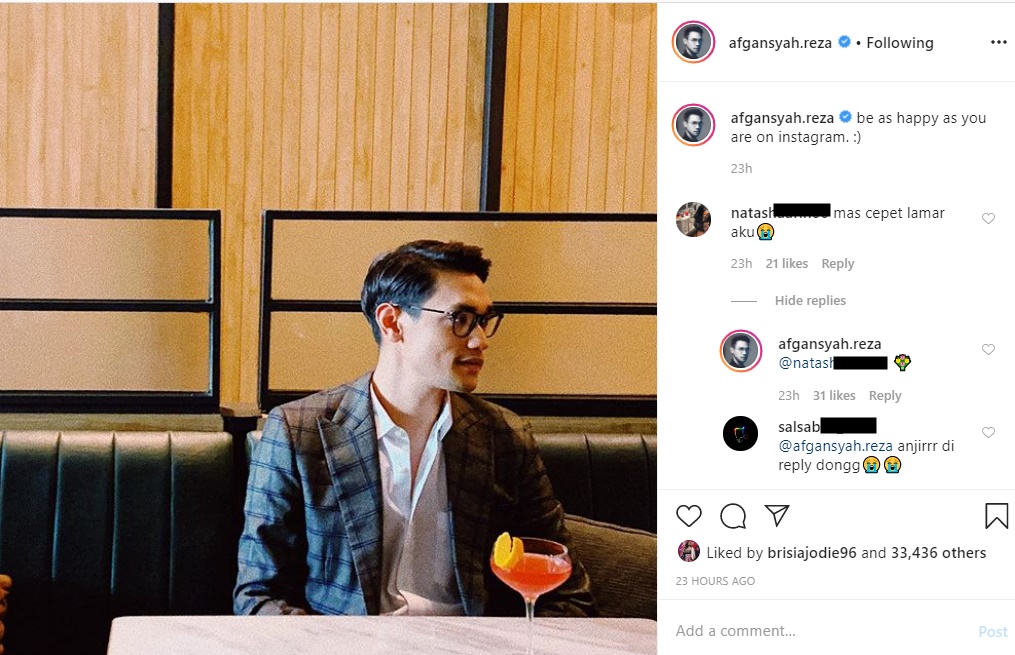 Fans Minta Dilamar, Balasan Afgan Bikin Pingsan