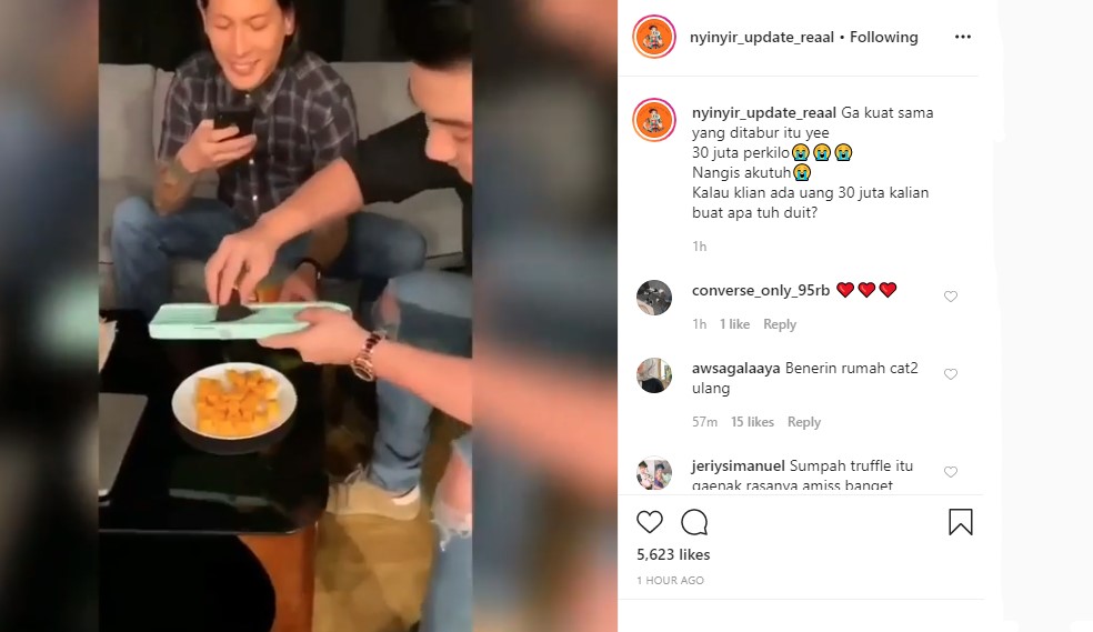 Lagi, Chef Arnold Bikin Heboh Kala Pamer Camilan Puluhan Juta dengan Chef Juna Sambil Sindir Begini