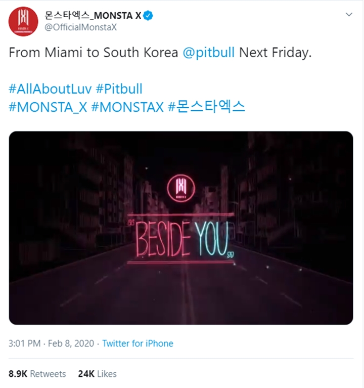 Lirik dan album berbahasa Inggris bareng Pitbull
