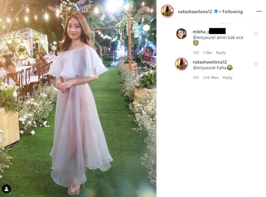 Didoakan Susul Felicya Angelista, Natasha Wilona Beri Respons Mengejutkan