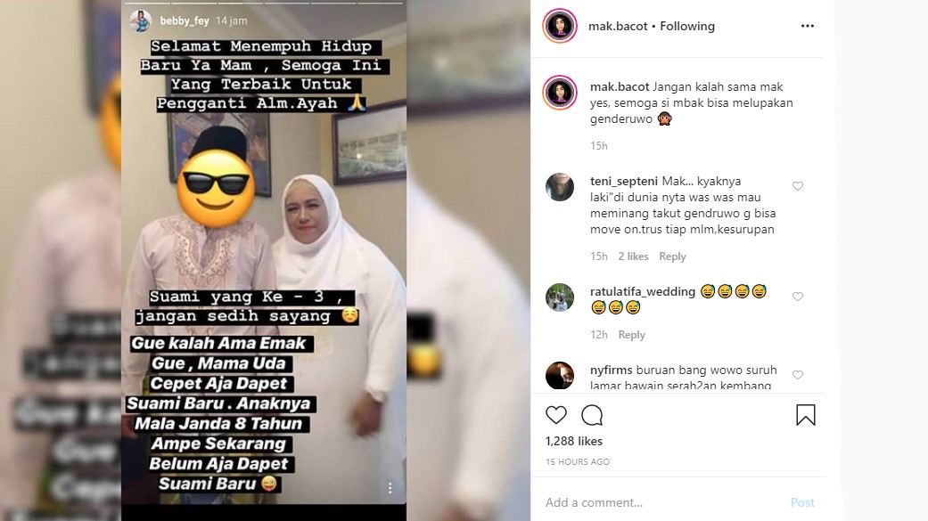 Ibu Temukan Pengganti Mendiang Ayah, Bebby Fey Langsung \'Ngeluh\' Status Janda 8 Tahun