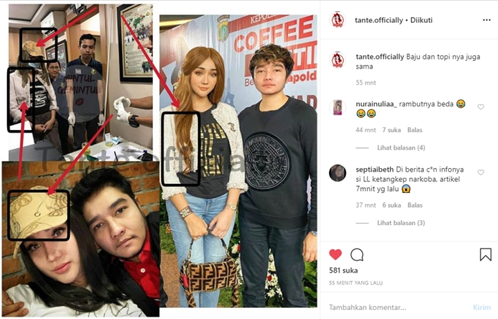 Lagi-Lagi Artis Terciduk Polisi, Gara-Gara Barang Ini Nama Lucinta Luna Langsung Mencuat