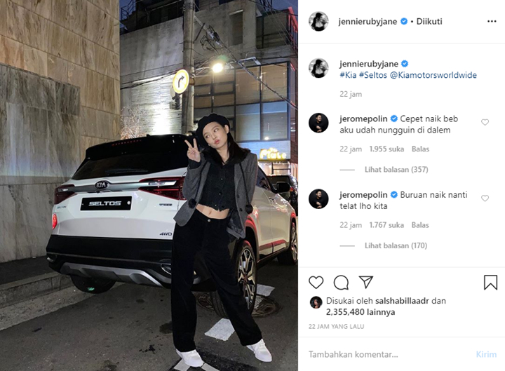 Tinggalkan Komentar Halu di Postingan Jennie BLACKPINK, Jerome Polin Malah Dikira Sopir Ojol