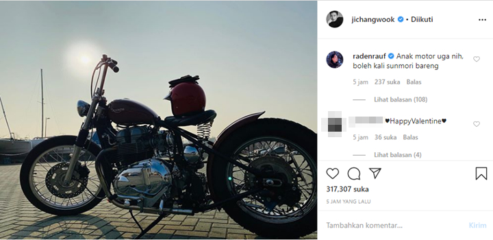 Diam-Diam Jadi Anak Motor, Ji Chang Wook Digoda Habis-Habisan Selebgram Tanah Air Ini