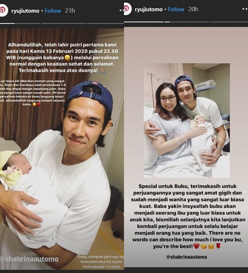 Sambut Anak Pertama, Ryuji Utomo Eks Ariel Tatum Tulis Pesan Super Manis untuk Sang Istri