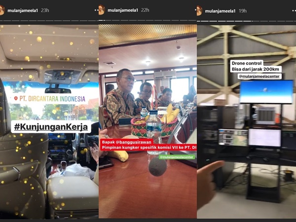 Pamer Kunjungan Kerja, Mulan Jameela Malah Dicurigai Aji Mumpung