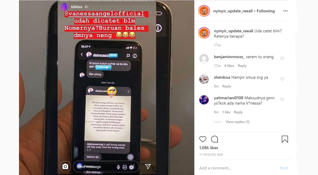 Terkuak Dedy Susanto Sempat \'Goda\' Vanessa Angel, Bibi Sang Suami Beri Respons Begini