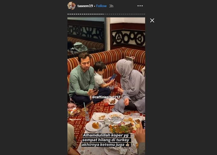 Koper Raffi Ahmad Ketemu di Turki