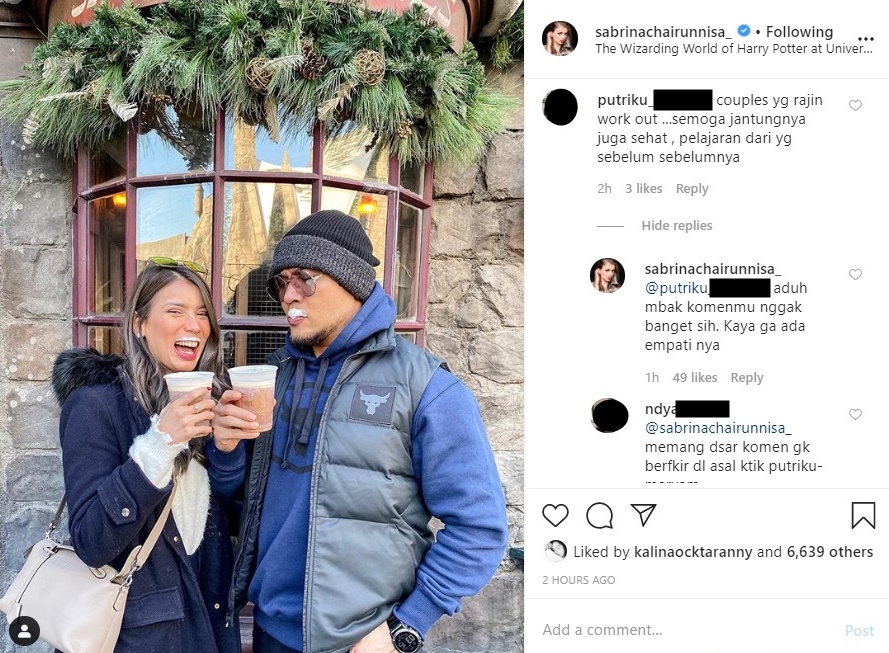 Sabrina Chairunnisa ‘Tampar’ Netter Diduga Kaitkan Hobi Olahraga dengan Kepergian suami BCL