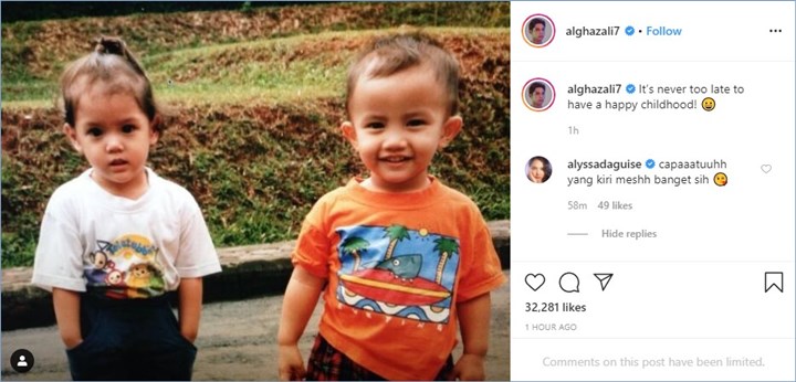 al gahazali membalas komentar alyssa daguise