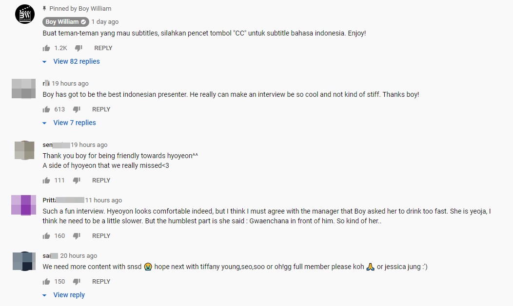 Ngobrol Bareng Hyoyeon SNSD, Boy William Disebut SONE Presenter Terbaik di Indonesia