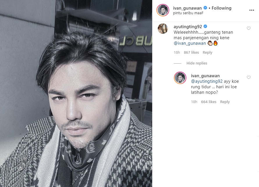 Lihat Potret Ganteng Ivan Gunawan, Komentar Ayu Ting Ting Bikin Fans Kaget