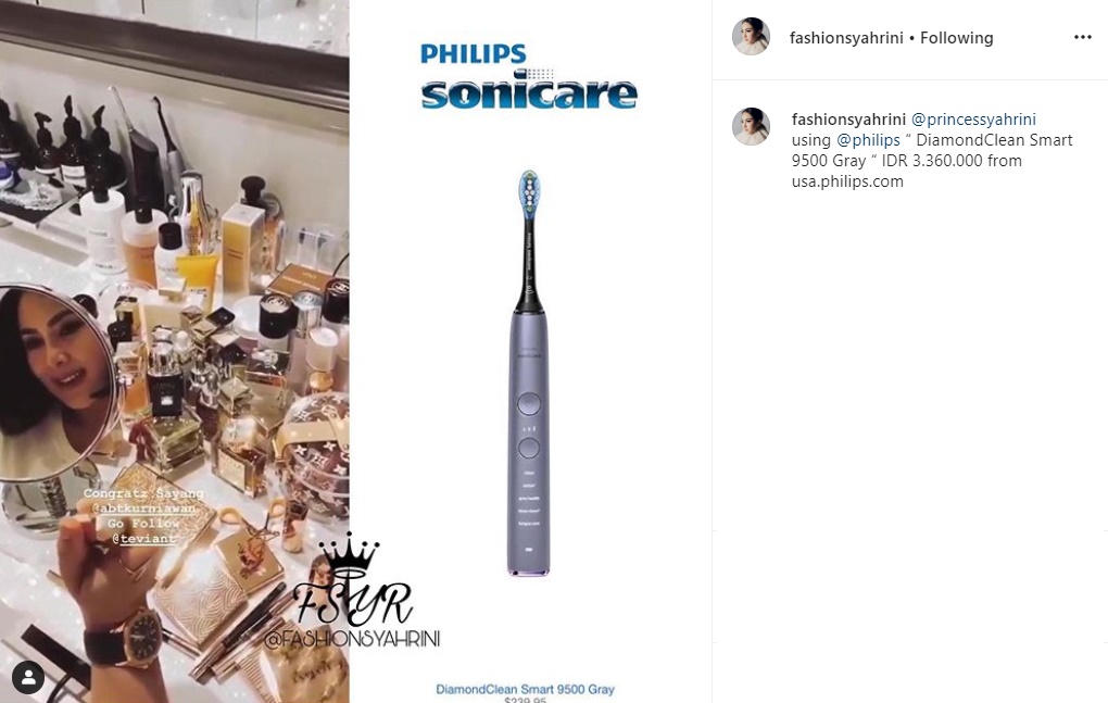 Tak Cuma Nagita Slavina, Syahrini Ternyata Juga Punya Barang Biasa Tapi Harga Selangit