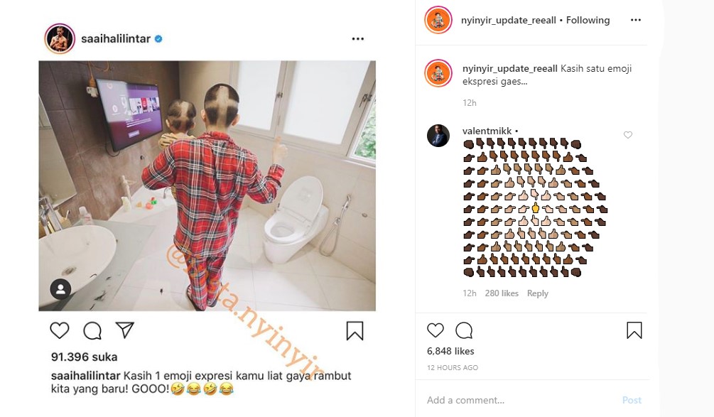 Saaih Halilintar Ubah Gaya Rambut Jadi Super Nyentrik, Pujian Justru Ramai Didapat?