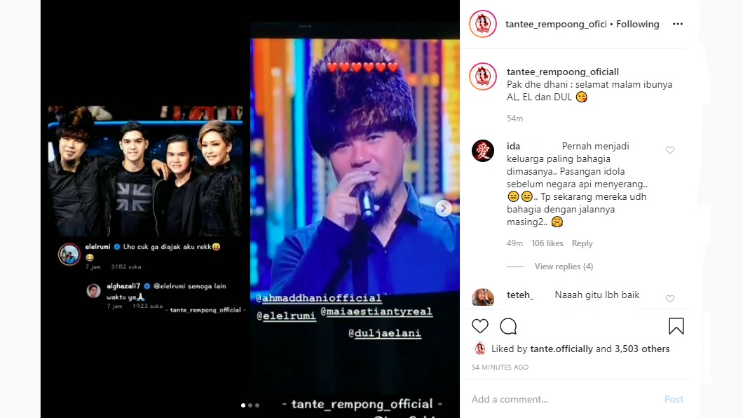 Momen Ahmad Dhani Sapa Maia Estianty dengan Panggilan Ini Sukses Bikin Histeris