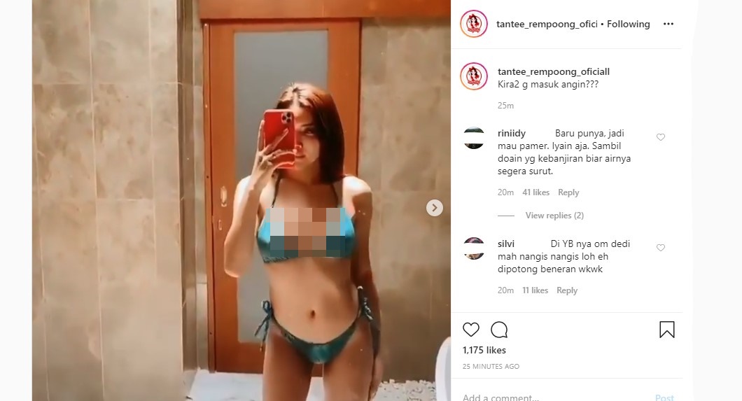 Millendaru Close Up Bagian Sensitif Kala Berbikini, Nama Lucinta Luna Justru Kembali Terseret