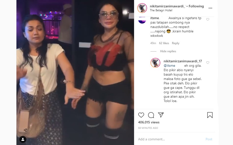 Nikita Mirzani Asyik Joget Bareng Nirina Zubir, Protes dari Fans Justru Jadi Sorotan
