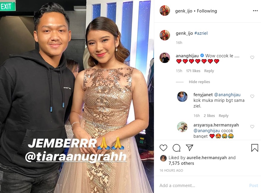 Azriel Disebut Naksir Tiara ‘Idol’, Anang Hermansyah dan Maia Estianty Saingan Cari Mantu?