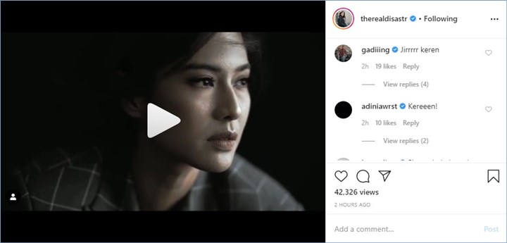 para selebriti ikut mengomentari video dian sastro