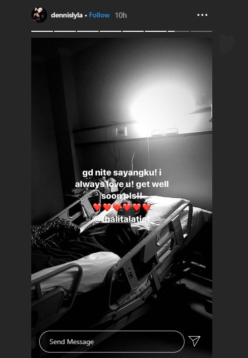 Dennis Lyla Kabarkan Operasi Tumor Thalita Latief Berjalan Lancar