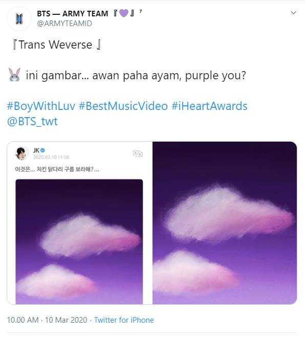 Jungkook BTS Pamer Lukisan, ARMY Malah Ngakak Hingga Berpikir Idolanya Lapar