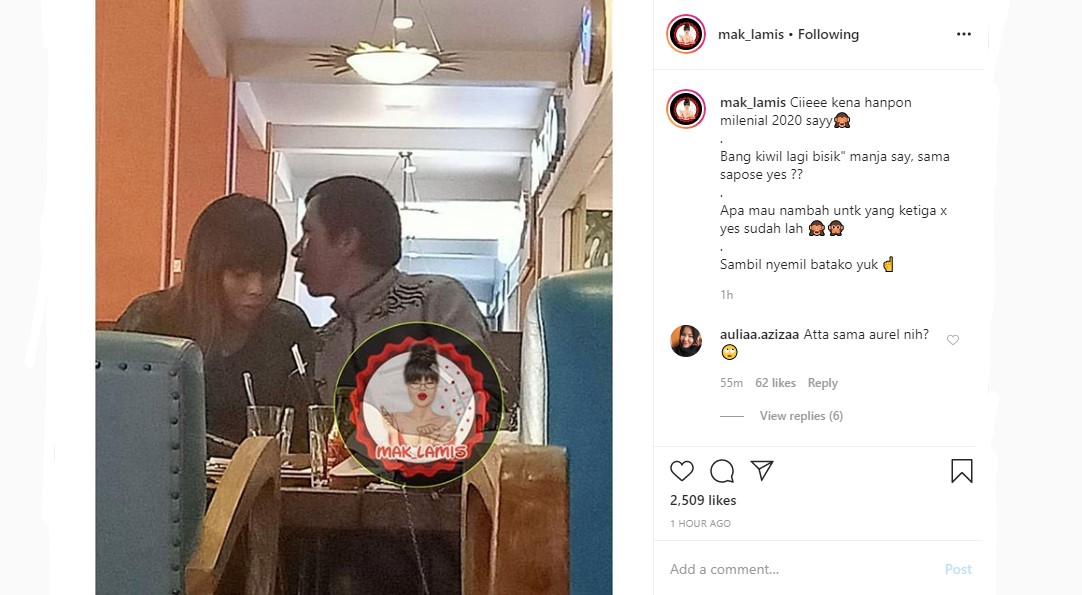 Kiwil Terciduk Makan Berdua dengan Wanita Bukan Istrinya, Siapa?