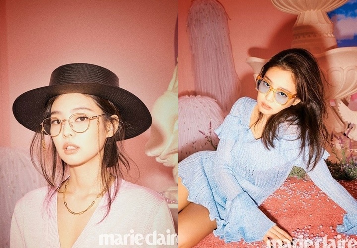 Jennie BLACKPINK Dijuluki \'Ratu Komersial\', Tampil Seksi Perdana Jadi Model Kacamata