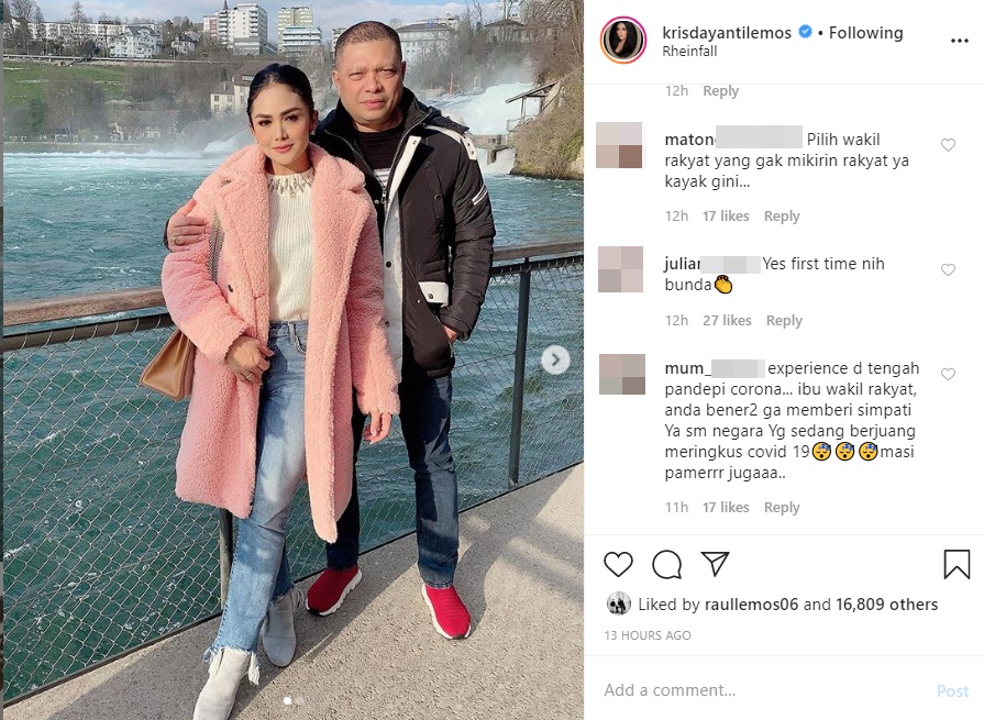 Krisdayanti Unggah Foto Liburan Bareng Suami dan Anak Sontak Tuai Kecaman