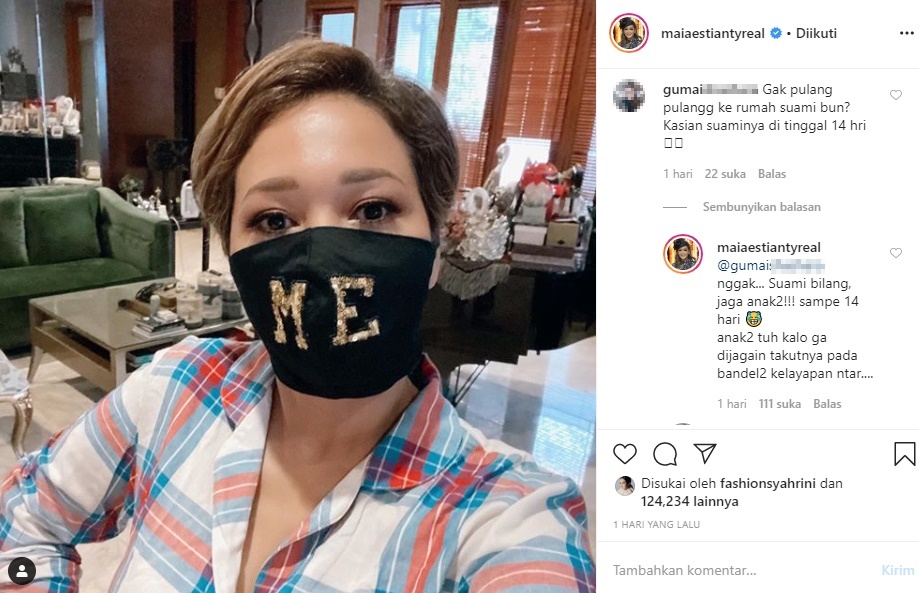 Dinyinyir Gegara Tak Pulang ke Rumah Suami, Balasan Maia Estianty Bikin ‘Cengar-cengir’