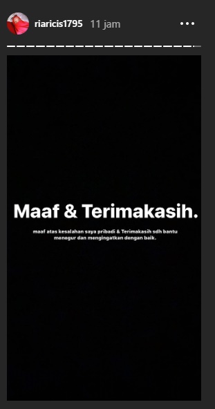 Ria Ricis Minta Maaf Syuting di Tengah Wabah Corona, Masih Memancing Hujatan Bertubi-tubi?