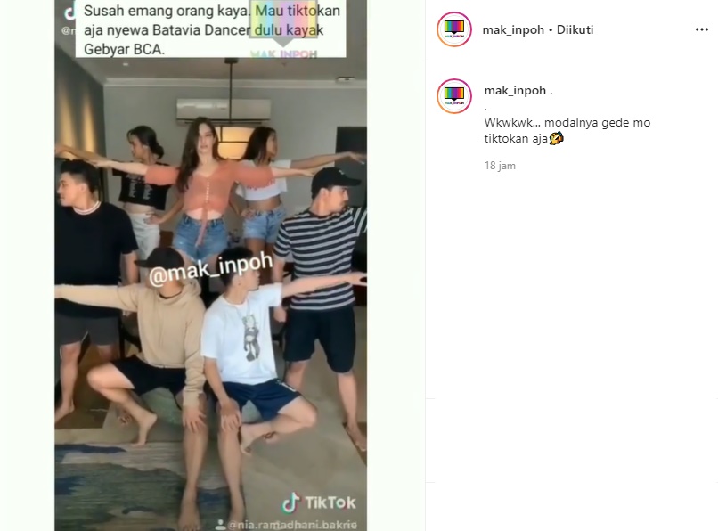 TikTokan Mahal Ala Nia Ramadhani Justru Disambut Kocak, Seperti Apa?