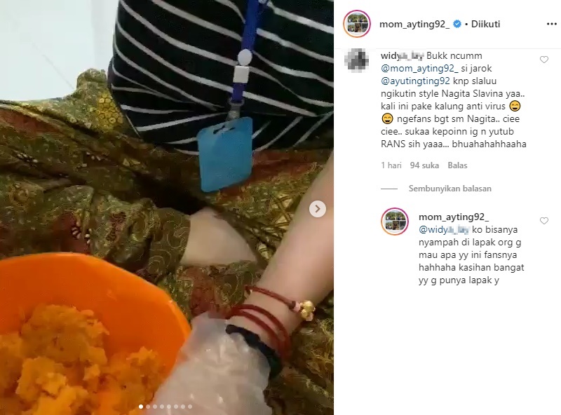 Umi Kalsum Langsung ‘Ngegas’ Ayu Ting Ting Disebut Hobi Jiplak Gaya Nagita Slavina