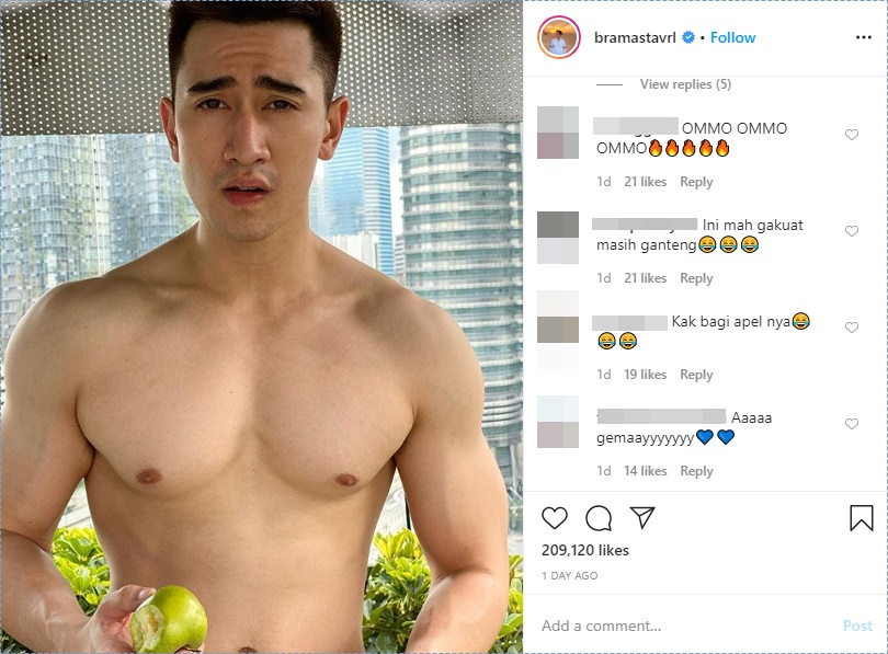 verrell bramasta mengikuti until tomorrow challenge di instagram dan dianggap pelanggaran