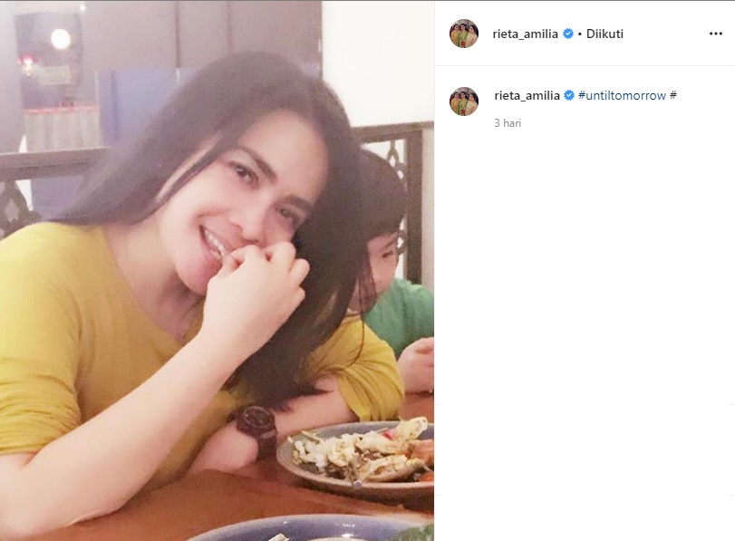 Latah Main #Untiltomorrow Challenge, Paras Rieta Amilia Ibunda Nagita Slavina Jadi Perbincangan