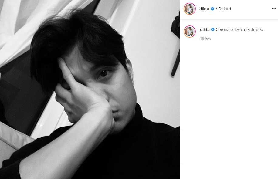 Pasang Tampang Cemberut, Dikta ‘Yovie & Nuno’ Ngajak Nikah Selesai Corona