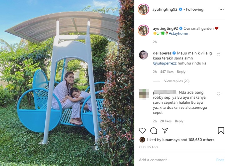 Pamer Villa Mewah, Ayu Ting Ting Bikin Sosok Ini Auto Rindu Mendiang Julia Perez