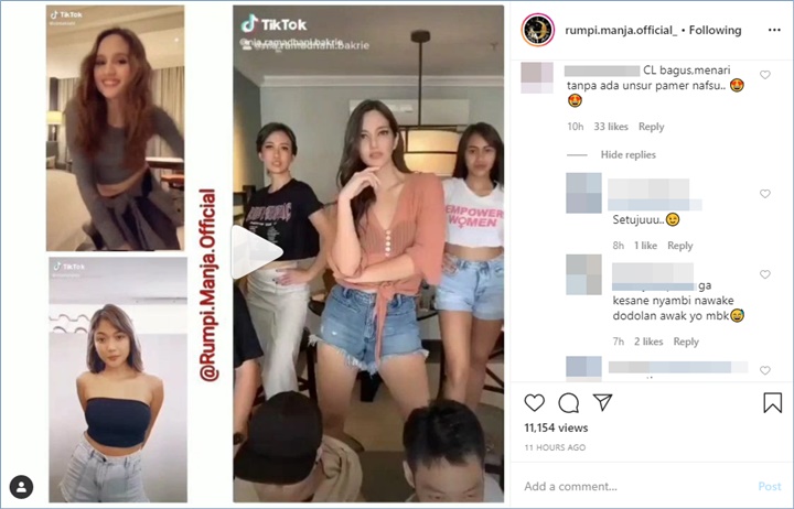 cinta laura, marion jola, dan nia ramadhani dibandingkan