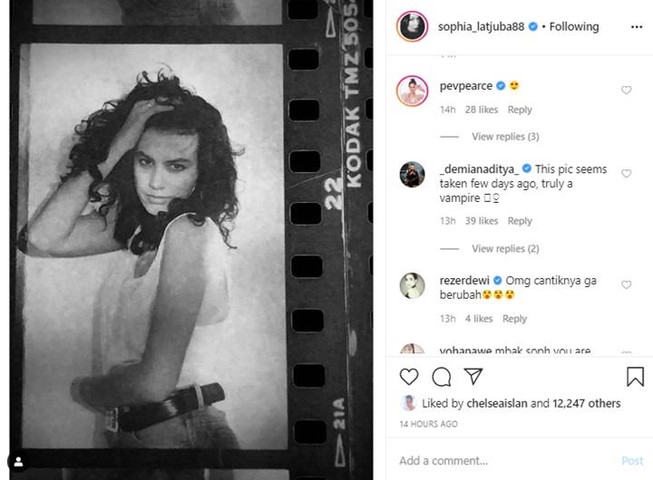 Potret Lawas Sophia Latjuba Ini Diakui Rekan Sesama Artis Jadi Bukti Pesona ‘Vampir’