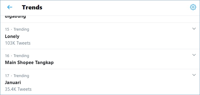 salah satu lagu glenn fredly, januari menjadi trending topic di twitter