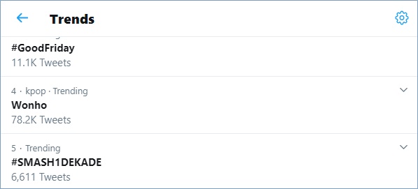 satu dekade smash menjadi trending topic di twitter indonesia