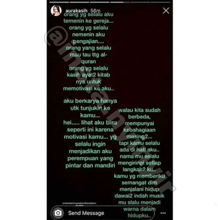 Aura Kasih Malah Tuai Pro Kontra Bongkar Kenangan Manis Diduga Bareng Mendiang Gleen Fredly