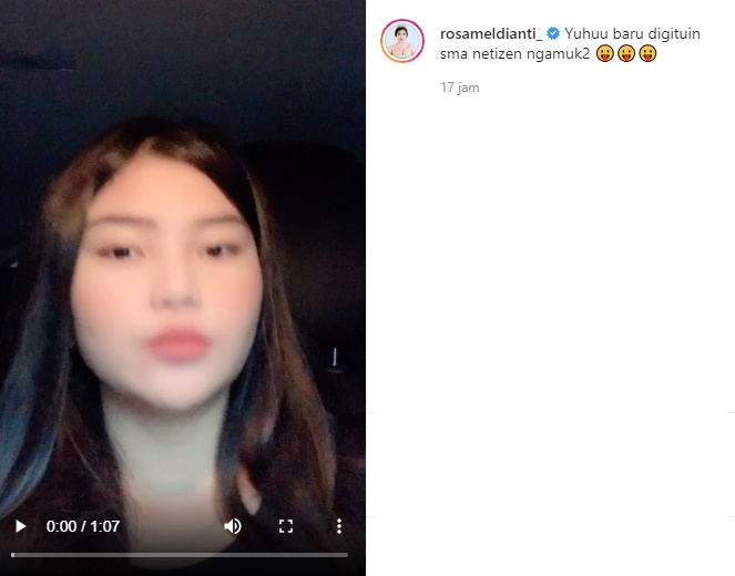 Biasa ‘Diserang’ Habis-habisan, Rosa Meldianti Mendadak Junjung Warganet Malah Dicurigai Begini