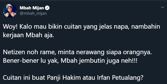 mbah mijan diminta terawang youtuber kasar