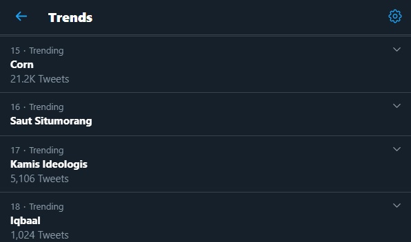 iqbaal ramadhan menjadi trending topic di twitter indonesia
