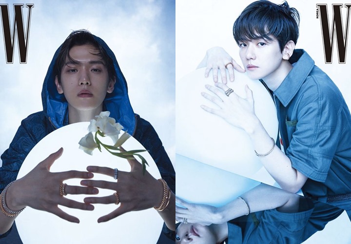 Baekhyun EXO Jadi Model W Korea Edisi Mei, Ubah Gaya Imut Jadi Super Karismatik