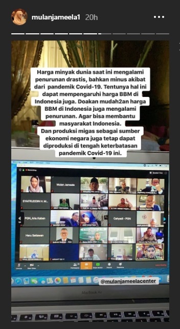 Kinerja Jadi Anggota DPR Kerap Diremehkan, Mulan Jameela Kini Unjuk Kepedulian ke Ojek Pangkalan