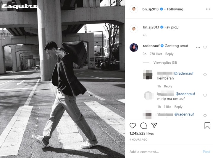 Park Seo Joon Sebut Potret Ini Jadi Favoritnya, Selebgram Tanah Air Auto ‘Mupeng’